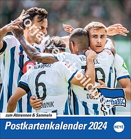 Kalender Hertha BSC Postkartenkalender 2025 von 