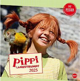 Kalender Pippi Langstrumpf Broschurkalender 2025 von Astrid Lindgren