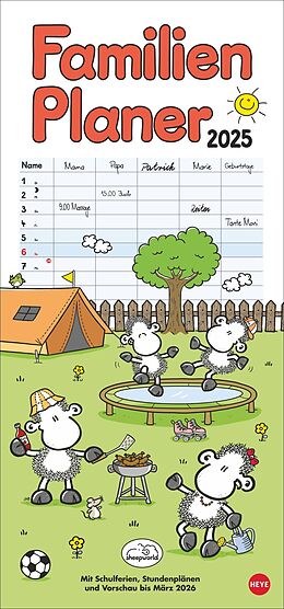 Kalender sheepworld Familienplaner 2025 von 