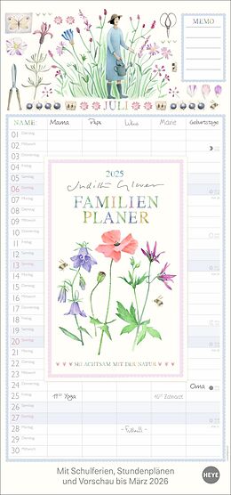 Kalender Judith Glover: Familienplaner 2025 von Judith Glover