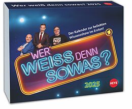 Kalender Wer weiß denn sowas? Tagesabreißkalender 2025 von 