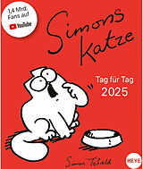 Kalender Simons Katze Tagesabreißkalender 2025 von Simon Tofield