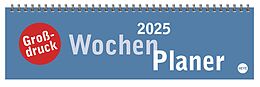 Kalender Großdruck Wochenquerplaner 2025 von 