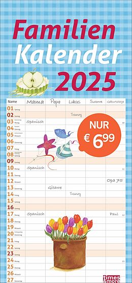 Kalender Maren Schaffner Familienplaner 2025 von Maren Schaffner