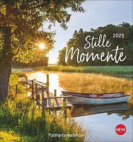 Kalender Stille Momente Postkartenkalender 2025 von 