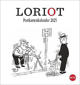 Kalender Loriot Postkartenkalender 2025 von Loriot