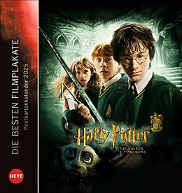 Kalender Harry Potter Filmplakate Postkartenkalender 2025 von 