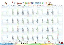 Kalender Helme Heine: Tafelkalender A3 2025 von Helme Heine