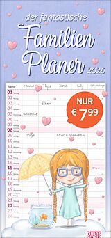 Kalender times&more Zauberwesen Familienplaner 2026 von Dagmar Moritz