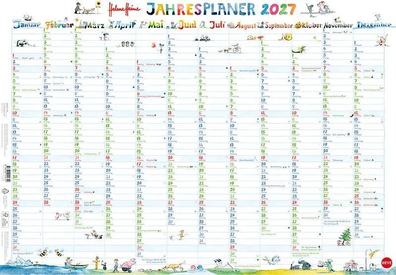 Helme Heine: Posterplaner 2027