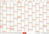 Kalender Mega-Posterplaner, rot 2027 von