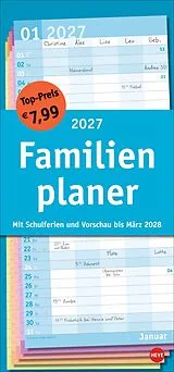 Kalender Basic Familienplaner 2027 von 