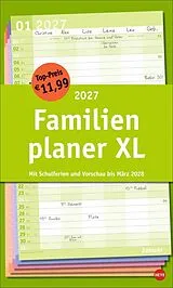 Kalender Basic Familienplaner XL 2027 von