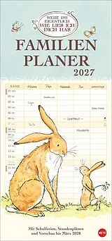 Kalender Weißt du eigentlich, wie lieb ich dich hab? Familienplaner 2027 von