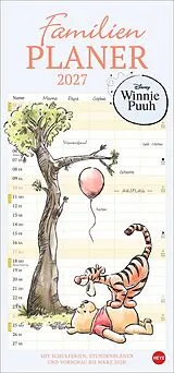 Kalender Winnie Puuh Familienplaner 2027 von