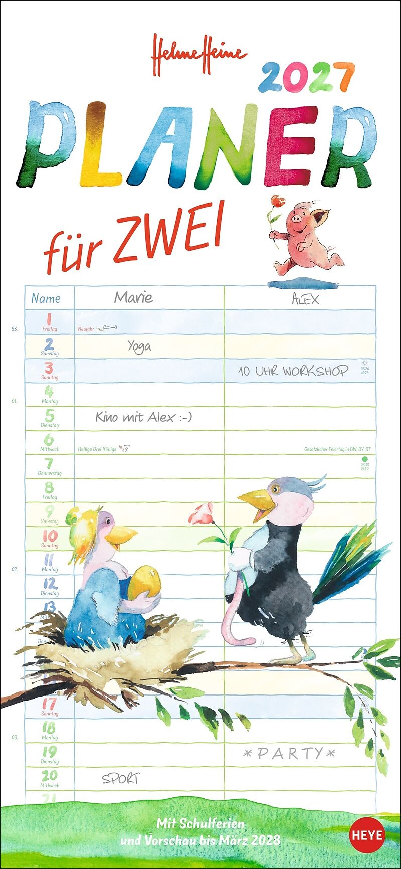 Helme Heine: Planer für zwei 2027