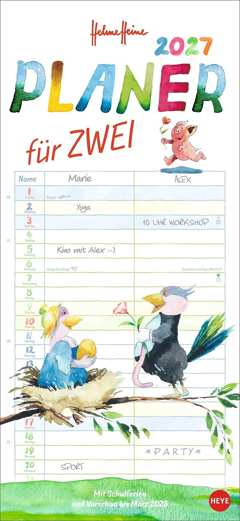 Helme Heine: Planer für zwei 2027