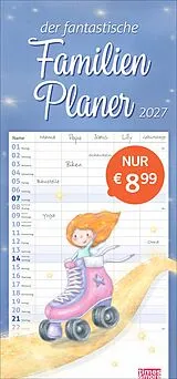 Kalender times&more Zauberwesen Familienplaner 2027 von Dagmar Moritz