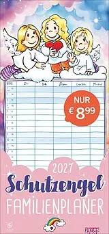 Kalender times&more Schutzengel Familienplaner 2027 von 
