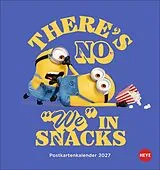 Kalender Minions Postkartenkalender 2027 von
