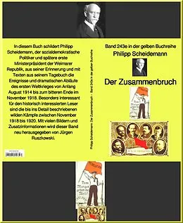 E-Book (epub) Der Zusammenbruch - Band 243 in der gelben Buchreihe - bei Jürgen Ruszkowski von Philipp Scheidemann