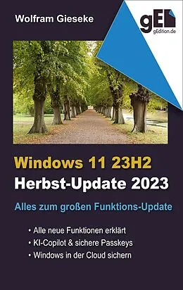 E-Book (epub) Windows 11 23H2 von Wolfram Gieseke
