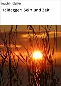 E-Book (epub) Heidegger: Sein und Zeit von Joachim Stiller