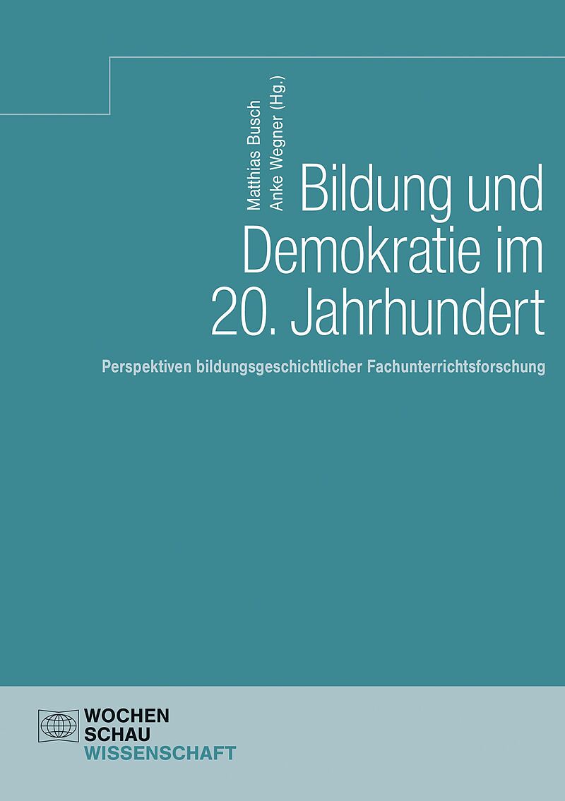 Bildung und Demokratie im 20. Jahrhundert