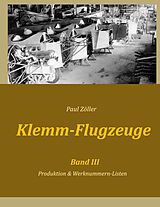 E-Book (epub) Klemm-Flugzeuge III von Paul Zöller
