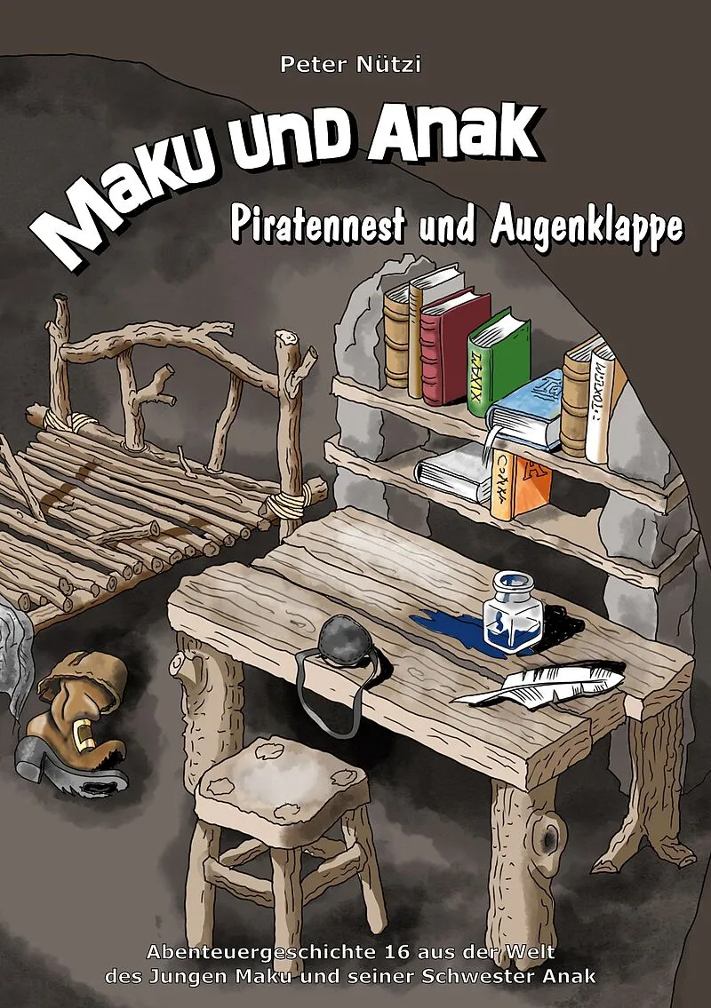 Maku und Anak Piratennest und Augenklappe