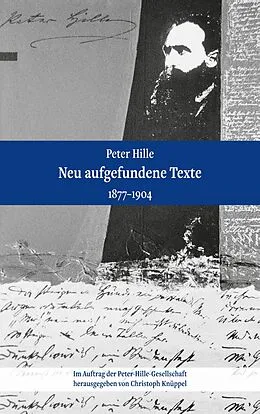 E-Book (epub) Peter Hille - Neu aufgefundene Texte von 