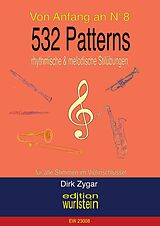 E-Book (pdf) 532 Patterns - rhythmische und melodische Stilübungen von Dirk Zygar