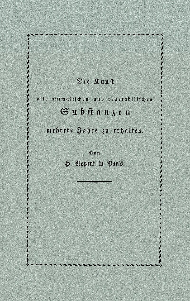 Die Kunst, alle animalischen und vegetabilischen Substanzen in voller Frische zu erhalten
