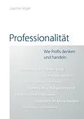 E-Book (epub) Professionalität von Joachim Vogel