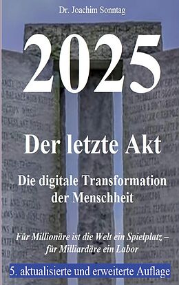 E-Book (pdf) 2025 - Der letzte Akt von Joachim Sonntag
