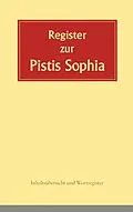 E-Book (epub) Register zur Pistis Sophia von Andreas Döhrer