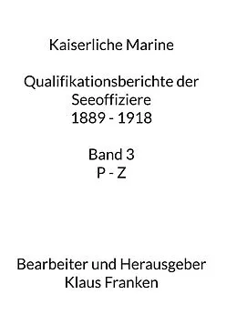 E-Book (pdf) Kaiserliche Marine von Klaus Franken