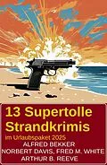 E-Book (epub) 13 Supertolle Strandkrimis im Urlaubspaket 2025 von Alfred Bekker, Norbert Davis, Fred M. White