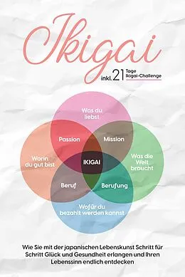 E-Book (epub) Ikigai: Wie Sie mit der japanischen Lebenskunst Schritt für Schritt Glück und Gesundheit erlangen und Ihren Lebenssinn endlich entdecken - inkl. 21 Tage Ikigai-Challenge von Aoi Nakamura