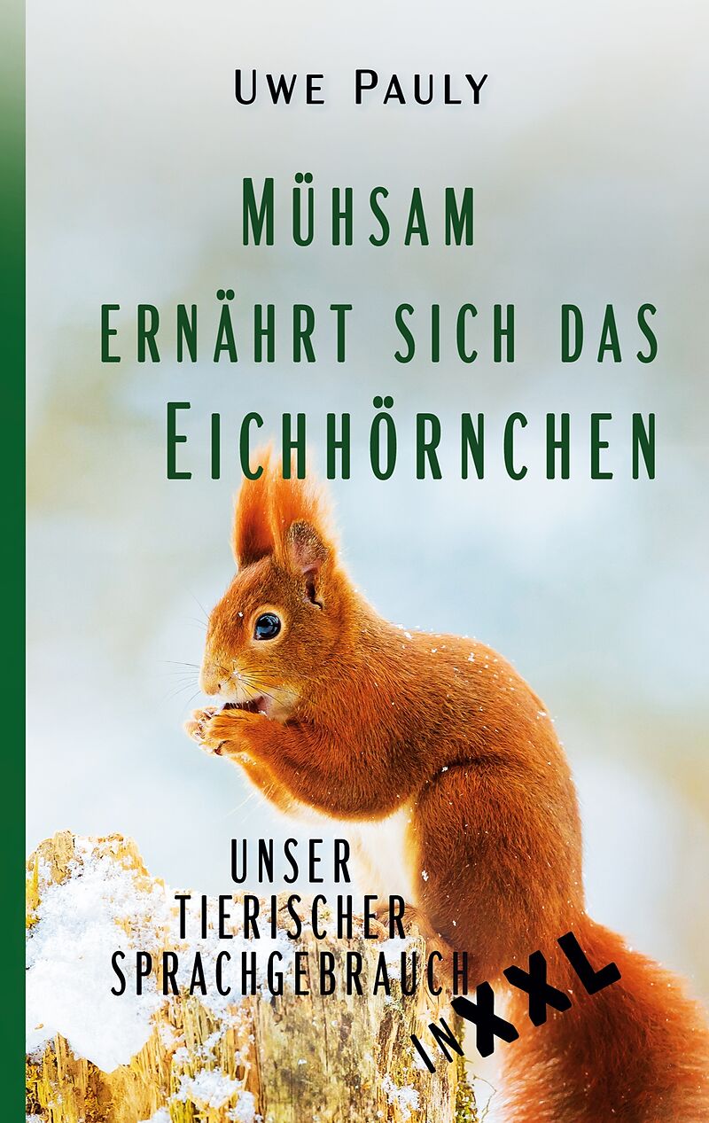 Mühsam ernährt sich das Eichhörnchen