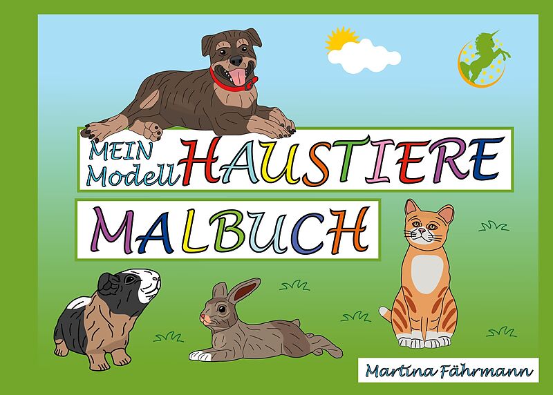 Mein Modell-Haustiere Malbuch