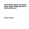 E-Book (epub) Jesus Christus betet zu seinem Vater Satan: Möge das Blut in Strömen fliessen. von Dominic Trachsel