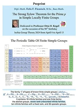 E-Book (pdf) The Strong Sylow Theorem for the Prime p in Simple Locally Finite Groups von Dipl. -Math. Felix F. Flemisch