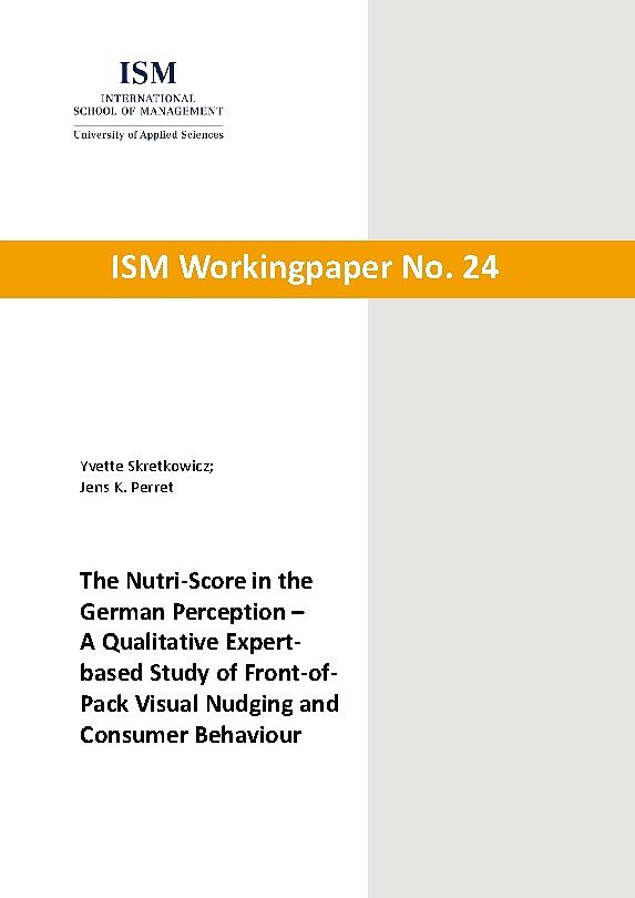 The Nutri-Score in the German Perception