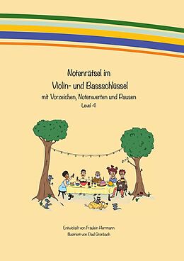 E-Book (pdf) Notenrätsel im Violin- und Bassschlüssel von Fräulein Herrmann