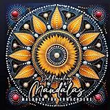 Kartonierter Einband Dot Painting Mandalas Malbuch für Erwachsene von Monsoon Publishing, Musterstück Grafik