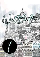 Kartonierter Einband Weltstädte Malbuch für Erwachsene 1 von Musterstück Grafik