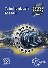 Kartonierter Einband Tabellenbuch Metall mit Formelsammlung von Roland Gomeringer, Stefan Oesterle, Volker Menges