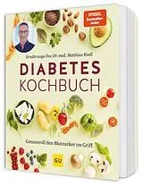 Kartonierter Einband Diabetes-Kochbuch von Matthias Riedl