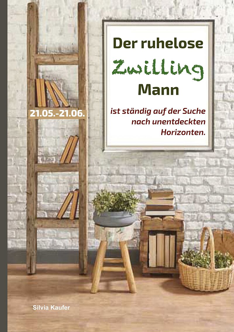 Der ruhelose Zwilling Mann ist ständig auf der Suche nach unentdeckten Horizonten